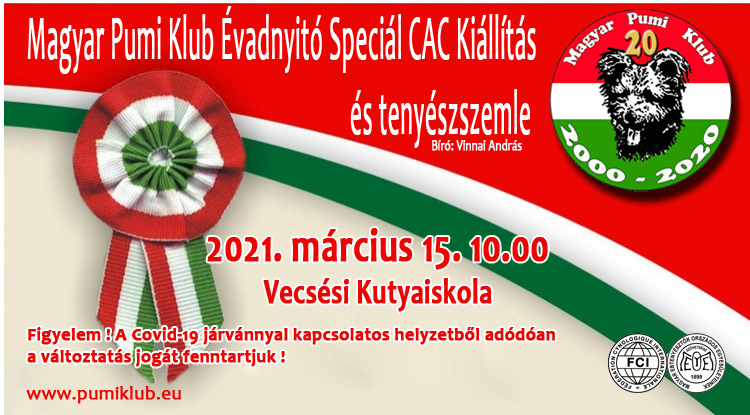 Évadnyitó Speciál CAC és Tenyészszemle